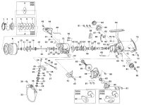 【ダイワ純正お取り寄せパーツ：納期1ヶ月】05 イグジスト 2004　製品コード：00055280