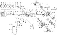 【ダイワ純正お取り寄せパーツ：納期1ヶ月】04セルテート 2000　製品コード：00055241