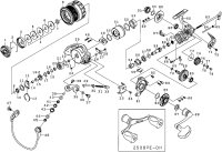 【ダイワ純正お取り寄せパーツ：納期1ヶ月】15ルビアス 3012　製品コード：00055639