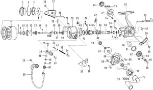 画像1: 【ダイワ純正お取り寄せパーツ：納期1ヶ月】セルテート 07ビンテージC2004　製品コード：00056021