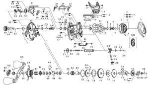 画像1: 【ダイワ純正お取り寄せパーツ：納期1ヶ月】21ティエラ A IC 150HL-DH　製品コード：00631010