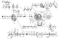 【ダイワ純正お取り寄せパーツ：納期1ヶ月】19アドミラ 100HL　製品コード：00621033