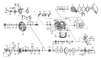 【ダイワ純正お取り寄せパーツ：納期1ヶ月】20アドミラ A100XHL　製品コード：00621051