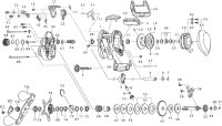 【ダイワ純正お取り寄せパーツ：納期1ヶ月】13紅牙 ICS 103L　製品コード：00614797