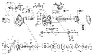 画像1: 【ダイワ純正お取り寄せパーツ：納期1ヶ月】21ティエラ A IC 150L-DH　製品コード：00631006