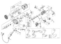 【ダイワ純正お取り寄せパーツ：納期1ヶ月】18フリームス LT5000S-CXH　製品コード：00057051