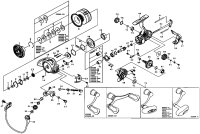 【ダイワ純正お取り寄せパーツ：納期1ヶ月】18フリームス LT3000S-CXH　製品コード：00057052