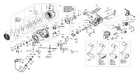 【ダイワ純正お取り寄せパーツ：納期1ヶ月】23レグザ LT3000S-CXH　製品コード：00061145