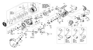 画像1: 【ダイワ純正お取り寄せパーツ：納期1ヶ月】23レグザ LT4000-CXH　製品コード：00061149