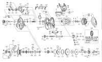 【ダイワ純正お取り寄せパーツ：納期1ヶ月】20ティエラ IC 105XHL　製品コード：00621040