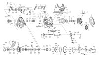 【ダイワ純正お取り寄せパーツ：納期1ヶ月】22ライトゲーム IC 150L　製品コード：00621072