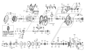 画像1: 【ダイワ純正お取り寄せパーツ：納期1ヶ月】20ティエラ IC 100　製品コード：00621060