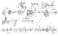 【ダイワ純正お取り寄せパーツ：納期1ヶ月】20ティエラ IC 100XH　製品コード：00621030