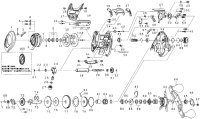 【ダイワ純正お取り寄せパーツ：納期1ヶ月】18スパルタン MX IC 150H　製品コード：00621012