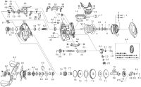 【ダイワ純正お取り寄せパーツ：納期1ヶ月】18スパルタン IC 150HL　製品コード：00621017