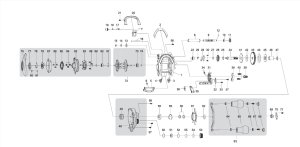 画像1: 【ダイワ純正お取り寄せパーツ：納期1ヶ月】19バス X 80SHL　製品コード：00630007