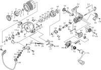 【ダイワ純正お取り寄せパーツ：納期1ヶ月】11フリームス 2004　製品コード：00055442