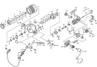 【ダイワ純正お取り寄せパーツ：納期1ヶ月】11フリームス 2500　製品コード：00055443