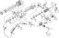 【ダイワ純正お取り寄せパーツ：納期1ヶ月】11フリームス 2508R-SH　製品コード：00055450