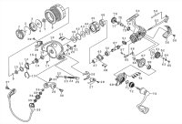 【ダイワ純正お取り寄せパーツ：納期1ヶ月】11フリームス 2506H　製品コード：00055445