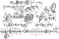 【ダイワ純正お取り寄せパーツ：納期1ヶ月】17シーボーグ リミテッド 300J-L　製品コード：00801476