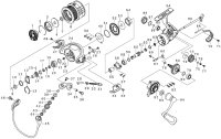 【ダイワ純正お取り寄せパーツ：納期1ヶ月】 17セオリー  2004H　製品コード：00055996