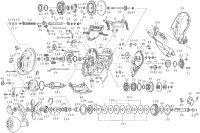 【ダイワ純正お取り寄せパーツ：納期1ヶ月】11シーボーグ 300MJ-L　製品コード：00801396