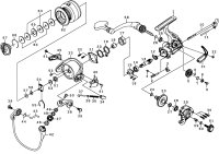 【ダイワ純正お取り寄せパーツ：納期1ヶ月】10レブロスMX 3500　製品コード：00058288