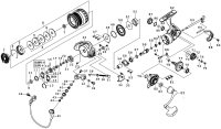 【ダイワ純正お取り寄せパーツ：納期1ヶ月】17Xファイア 3012H　製品コード：00055566