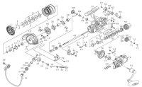 【ダイワ純正お取り寄せパーツ：納期1ヶ月】23アオリトライアルBR LT3000　製品コード：00065710