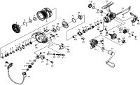 【ダイワ純正お取り寄せパーツ：納期1ヶ月】18月下美人MX LT2000S-P　製品コード：00060081