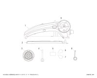 【シマノ純正お取り寄せパーツ：納期1ヶ月】23レイクマスター CT-T カーキ　商品コード：046673