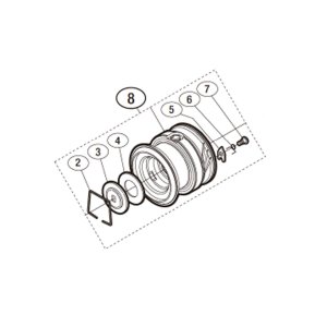 画像1: 【シマノ純正お取り寄せパーツ：納期1ヶ月】16ナスキー純正スプール【中サイズ送料】