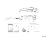 【シマノ純正お取り寄せパーツ：納期1ヶ月】21-22レイクマスター CT-ET ブラック　商品コード：043382