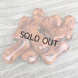 画像7: 【FHF】ウッド ハンドルノブ パドル形 花梨瘤単色 F-08