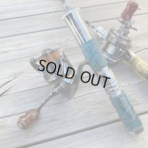 画像15: 【FHF】ウッド ハンドルノブ 楕円形 Sランク 上杢花梨単色瘤 F-18