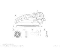 【シマノ純正お取り寄せパーツ：納期1ヶ月】17-20レイクマスターCT-T ファイアレッド　商品コード：041005