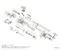 【シマノ純正お取り寄せパーツ：納期1ヶ月】24ビーストマスター MD 12000　商品コード：044396