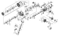 【ダイワ純正お取り寄せパーツ：納期1ヶ月】24セルテート LT5000D 　製品コード：00061184