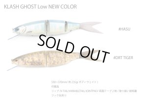 画像1: ★特価品20％OFF【DRT】KLASH GHOST Low #HASU #DRT TIGER
