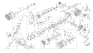 画像1: 【ダイワ純正お取り寄せパーツ：納期1ヶ月】19ラグザス 3000LBD　製品コード：00066405