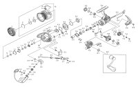 【ダイワ純正お取り寄せパーツ：納期1ヶ月】24月下美人 X［GEKKABIJIN］ LT1000S-P 　製品コード：00060305