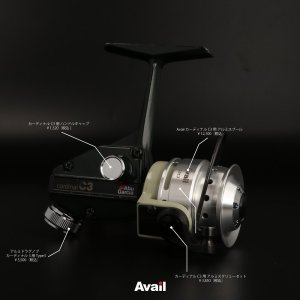 画像5: 【Avail/アベイル】ABU カーディナル3用 ステンスクリューセット【CD3-SC-SET-SUS】