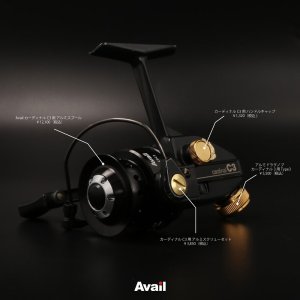 画像3: 【Avail/アベイル】ABU カーディナル3用 ステンスクリューセット【CD3-SC-SET-SUS】