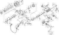 【ダイワ純正お取り寄せパーツ：納期1ヶ月】13ブラスト 3520PE 　製品コード：00058394