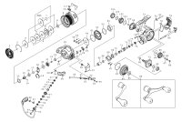 【ダイワ純正お取り寄せパーツ：納期1ヶ月】23エメラルダス RX FC LT2500S-H-DH　製品コード：00061202