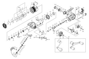 画像1: 【ダイワ純正お取り寄せパーツ：納期1ヶ月】23エメラルダス RX FC LT2500　製品コード：00061203