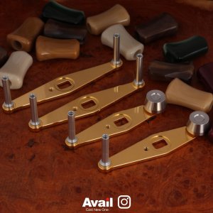 画像3: 【Avail/アベイル】シングルピュアハンドルS アブ・イスズ・ダイワ用【HD-AB-SPS】32.5, 35, 37.5, 40mm *AVHADA