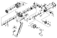 【ダイワ純正お取り寄せパーツ：納期1ヶ月】23エアリティ SF2000SS-P　製品コード：00061122