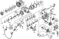 【ダイワ純正お取り寄せパーツ：納期1ヶ月】16キャタリナ 3500H　製品コード：00059581